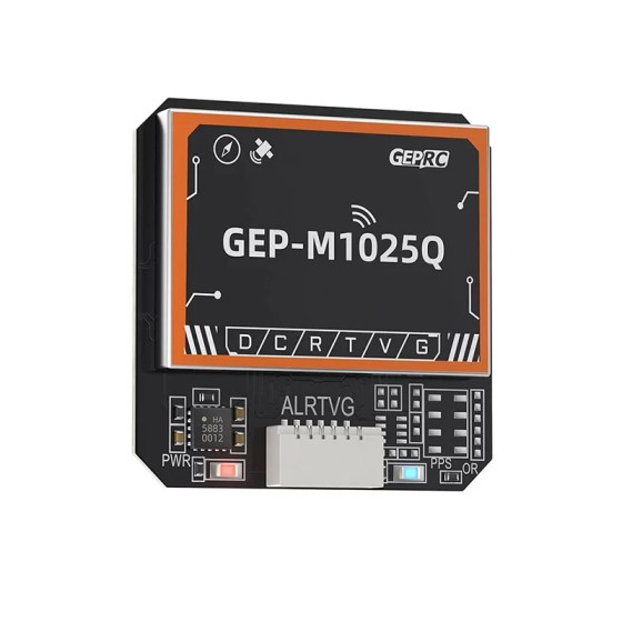 GEPRC GEP-M1025 Serie Genaues GPS-Modul M10050 Multi-Satelliten-Magnetometer Farad-Kondensator für Drohnen-RC-Teile Accs